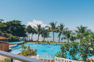 a view of the pool at the resort at Beachfront Art Villa Samui in Bophut 