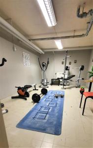 Fitness centrum a/nebo fitness zařízení v ubytování Nipanhotellet