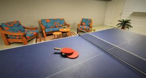 Instalaciones para jugar al tenis de mesa en Nipanhotellet o alrededores