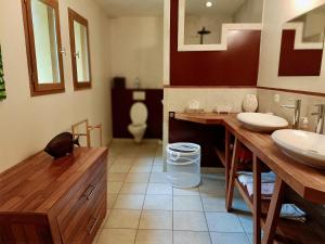 Ένα μπάνιο στο Villa de la croix de la main +22 φωτογραφίες