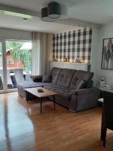Posezení v ubytování Ferienhaus Weitblick