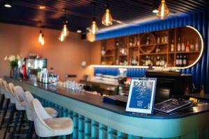 Lounge alebo bar v ubytovaní Hunguest Bük - ex Répce és Répce Gold