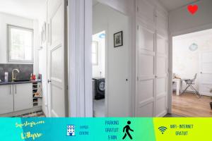 Kuchyňa alebo kuchynka v ubytovaní SUPERLOGIS L'Alysse Classé 3étoiles HYPERCENTRE BLOIS