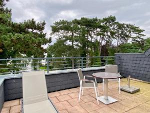 Balkón nebo terasa v ubytování Appartement-Hotel Timmendorfer Strand