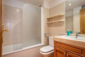 Koupelna v ubytování Luderna - Apartamento D2 Suriguera de Canillo + 18 fotografií