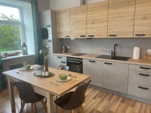 Kuchyňa alebo kuchynka v ubytovaní Apartmán Studnice na Vysočině
