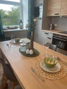 Kuchyňa alebo kuchynka v ubytovaní Apartmán Studnice na Vysočině