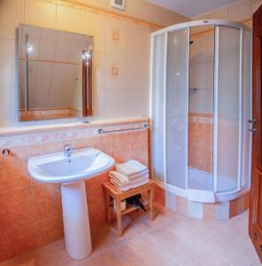 Kúpeľňa v ubytovaní Apartamenty Willa Alesandro