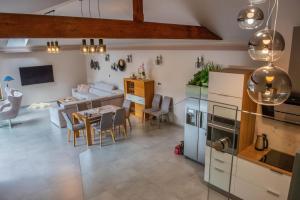 Kuchyňa alebo kuchynka v ubytovaní Apartamenty Willa Alesandro