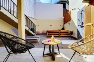 Balkón nebo terasa v ubytování TIGOUYA - Maison 135m2 - 2 ch et Jacuzzi