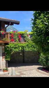 Vonkajšia záhrada v ubytovaní Splendido cottage Lakeview