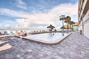 The swimming pool at or close to Beachfront Redington Shores Condo with Pool!