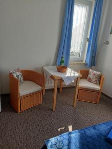 Posezení v ubytování Pension Abendsonne