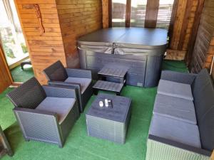 A seating area at Apartmany St. Maria
