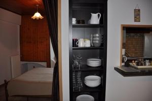 Posteľ alebo postele v izbe v ubytovaní Appartement dans la vieille ville, en face du château