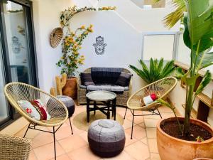 Posedenie v ubytovaní Luxury Apartment Sunset Golf Estepona