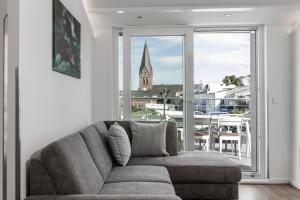 Posezení v ubytování LIGHTHOUSE APPARTEMENTS