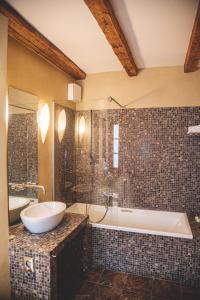 Kúpeľňa v ubytovaní Heritage Hotel Kukuriku