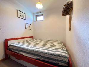 Ένα ή περισσότερα κρεβάτια σε δωμάτιο στο Appartement Praz-sur-Arly, 2 pièces, 4 personnes - FR-1-603-60