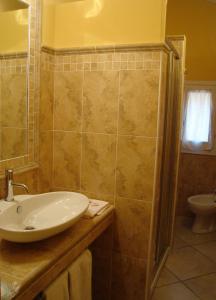 Koupelna v ubytování B&B A Casa Dell'Antiquario