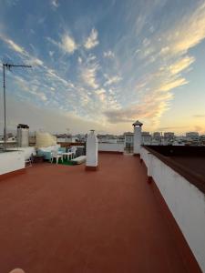 プンタ・ウンブリアにあるÁtico Punta Umbríaの建物の屋根からの眺め