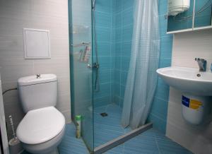 Koupelna v ubytování City View Apartment + Parking + 8 fotografií