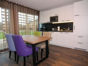 Dapur atau dapur kecil di Chalet in Wendorf