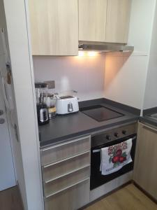Küche/Küchenzeile in der Unterkunft Departamento en Viña del Mar
