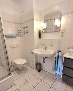Ein Badezimmer in der Unterkunft Villa Linde
