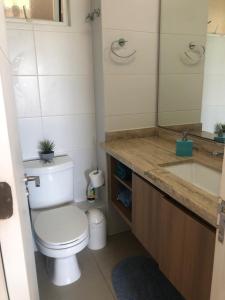 Vannituba majutusasutuses Depto Laguna del Mar