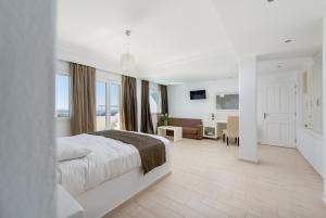 Postel nebo postele na pokoji v ubytování Tzekos Villas