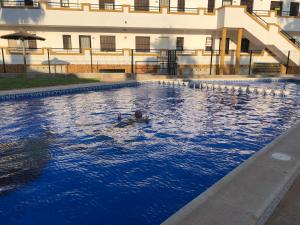 Basen w obiekcie L' Azotea del Sol appartement typique lub w pobliżu