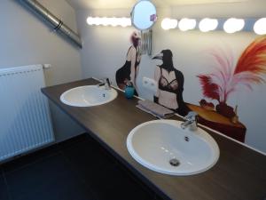Vannituba majutusasutuses KaBa Hostel