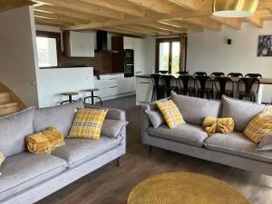 Posezení v ubytování Les lofts M
