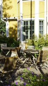 Zahrada ubytování Hotell Hilda + 15 fotografií