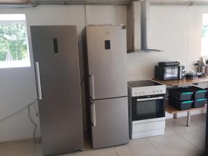 Kuchyň nebo kuchyňský kout v ubytování Kyndestoft Bed & Breakfast