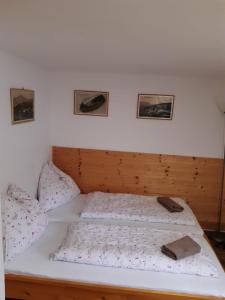 Postel nebo postele na pokoji v ubytování Penzion Samoty