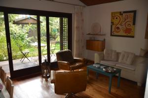 Posezení v ubytování Ferienhaus.Winsen-Aller