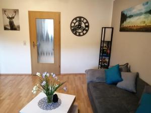 Posezení v ubytování Ferienwohnung altes Steinlager
