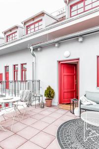 Balkón alebo terasa v ubytovaní TurnKey I Main Bus Station Apartments