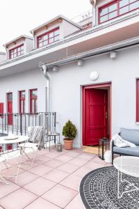 Balkón alebo terasa v ubytovaní TurnKey I Main Bus Station Apartments