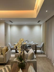 Istumisnurk majutusasutuses The Key - Luxury Apartment