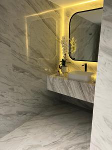 Vannituba majutusasutuses The Key - Luxury Apartment