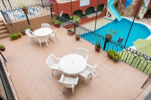 A piscina localizada em Hotel Hacienda María Eugenia Acapulco ou nos arredores