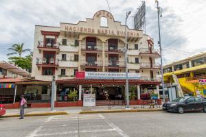 O edifício em que o hotel se localiza