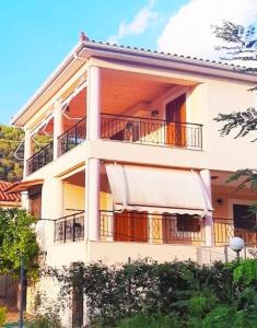 Balkón nebo terasa v ubytování The best view