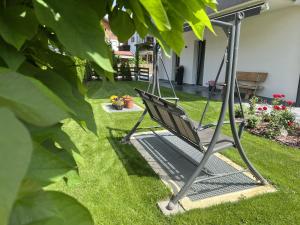 Zahrada ubytování B&B Obermair