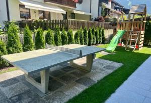 Zahrada ubytování B&B Obermair