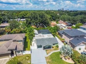 an aerial view of a house at Luxury home in the heart of South Tampa & POOL! in Tampa