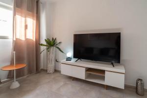 TV a/nebo společenská místnost v ubytování Magnifico apartamento cerca del centro con A.A. - CID 2